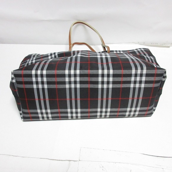 Burberry London Nova Check Pattern Mini Tote Bag Multicolor - Picture 6 of 14